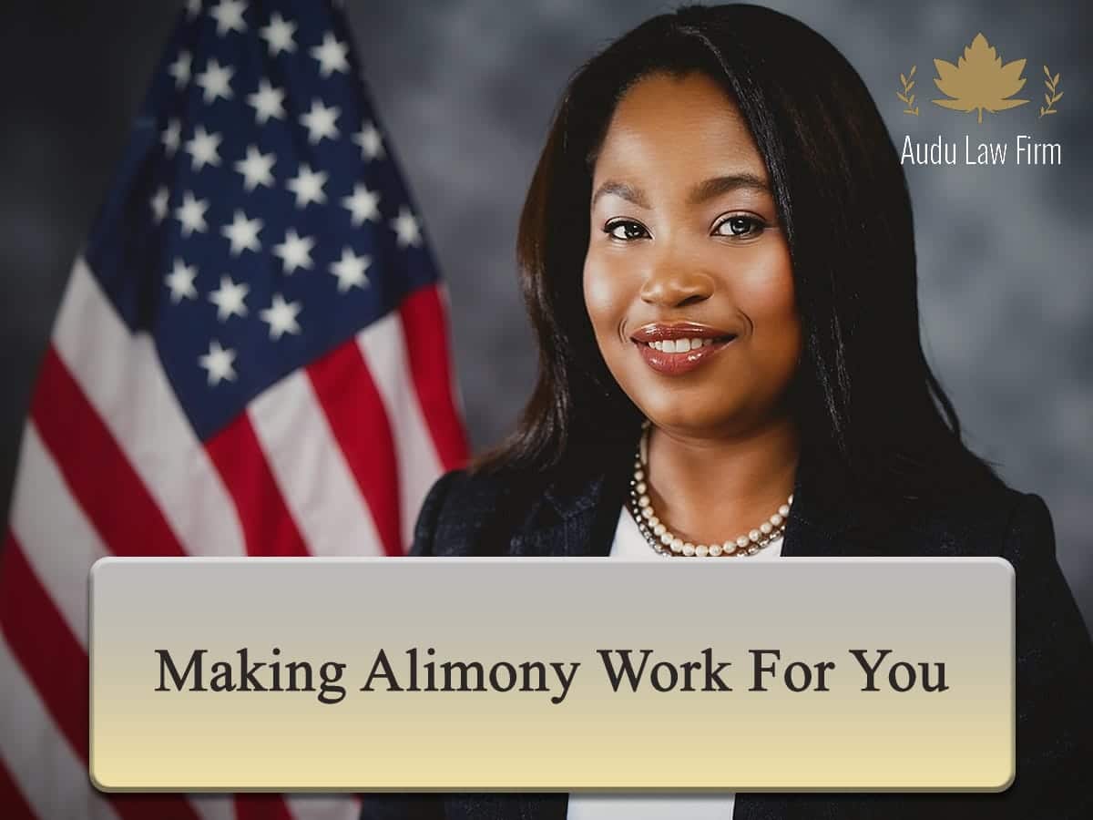 Making Alimony Work for You